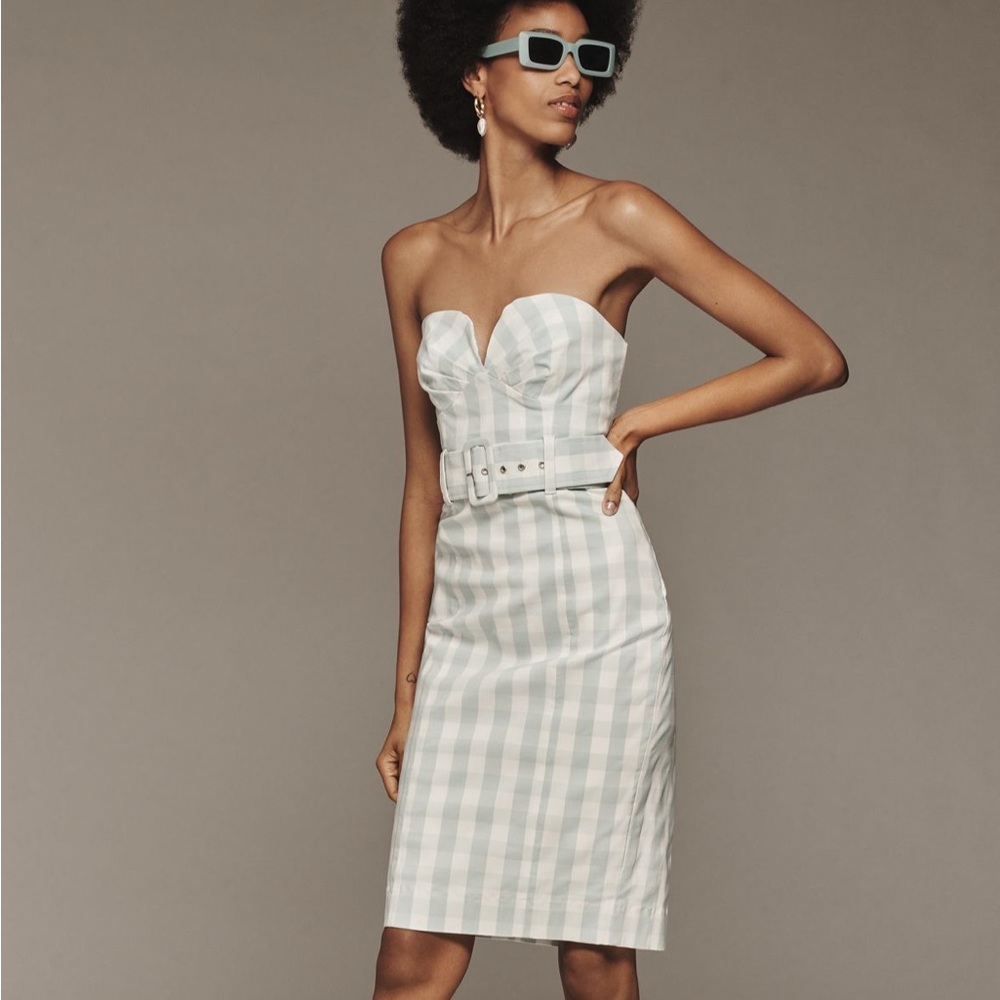 Maeve Strapless sweetheart dress